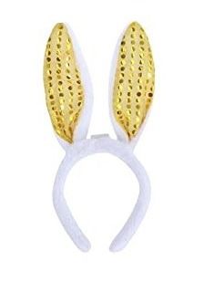 TIARA COELHO C/LANTEJOULA